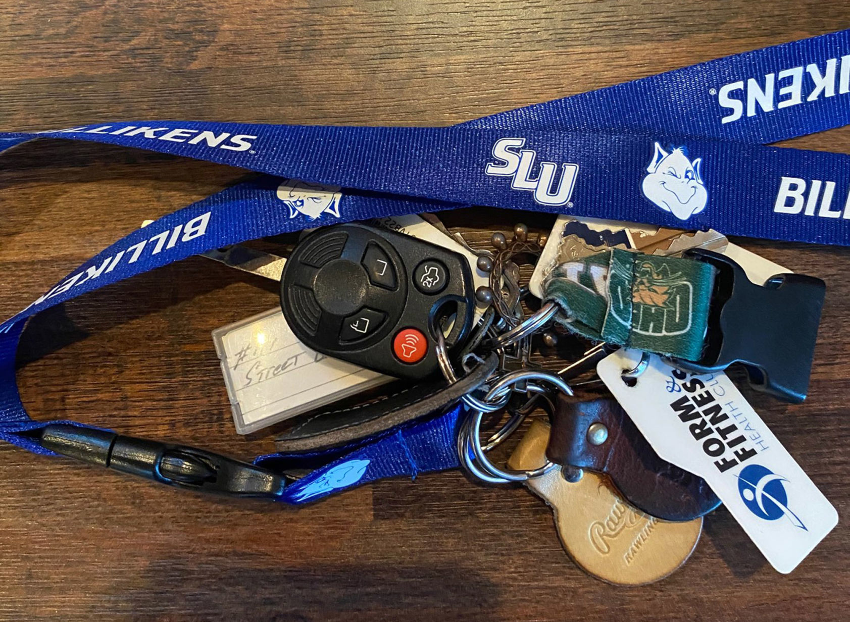 St. Louis University lanyard